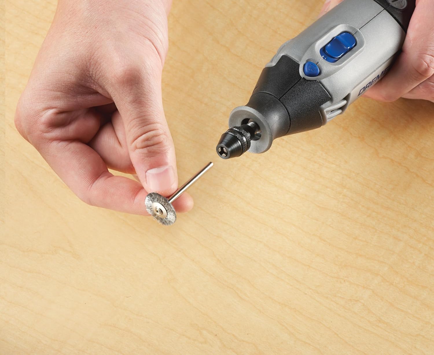 Dremel 4486 Keyless Chuck - Perfect for Rotary Tool Accessories with 1/32” to 1/8” Shank Sizes
