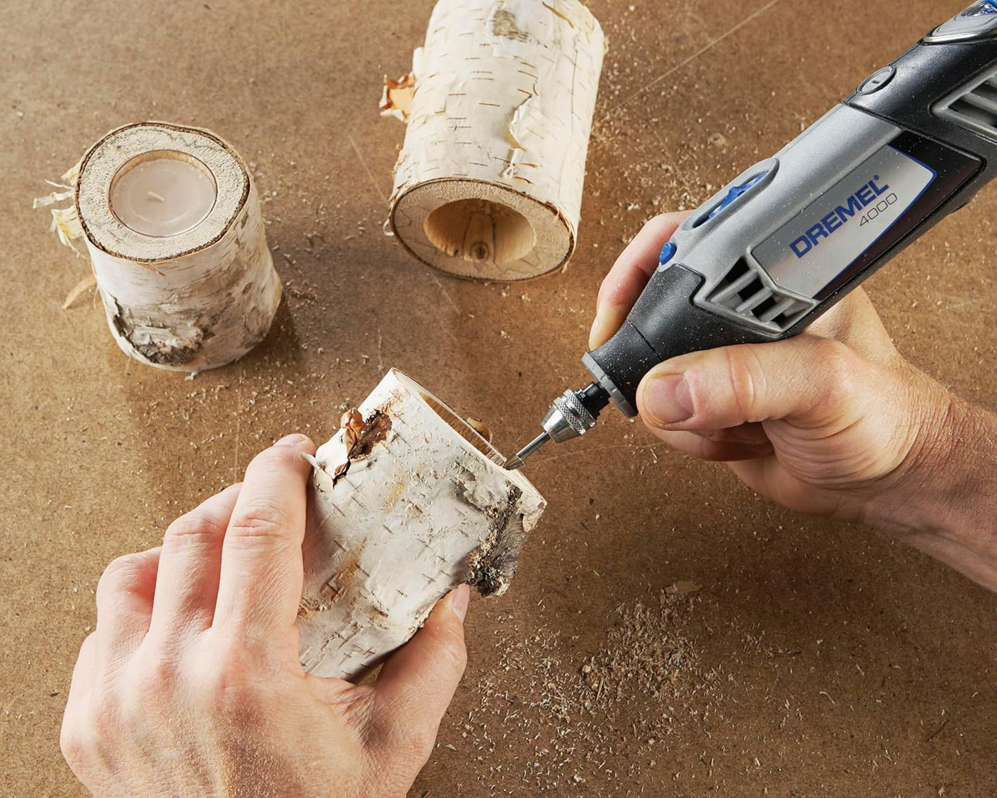 Dremel 4486 Keyless Chuck - Perfect for Rotary Tool Accessories with 1/32” to 1/8” Shank Sizes