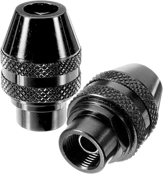 Dremel Rotary Tool Keyless Chuck Set with 2 Pieces - Replacement Quick Change Chuck Kit