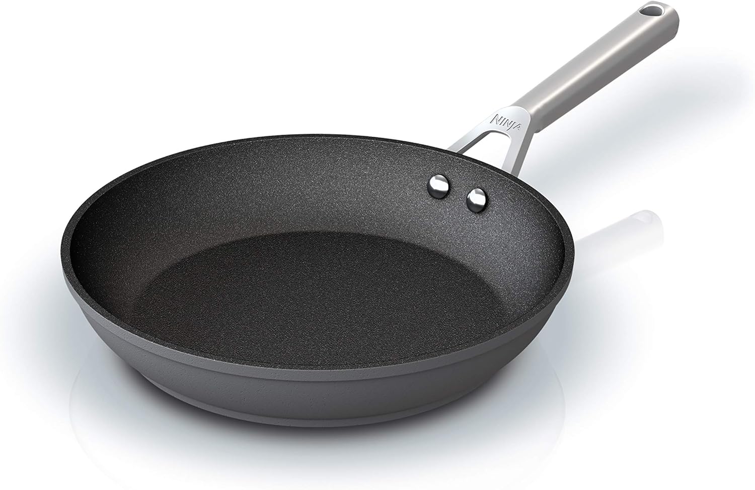 Durable Nonstick Ninja Foodi Fry Pan - 10.25 Inch, Hard-Anodized, Oven Safe to 500°F