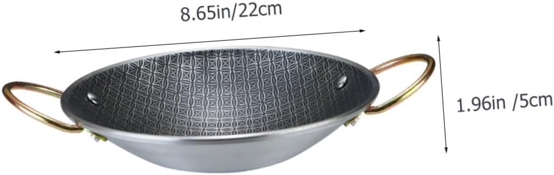 Durable Reusable Hot Pot for Home Kitchen Cooking, Wear-Resistant Fry Pan