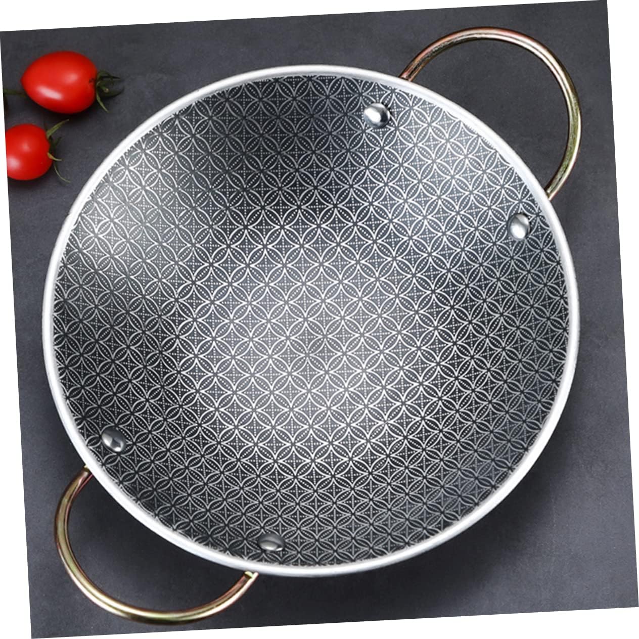 Durable Reusable Hot Pot for Home Kitchen Cooking, Wear-Resistant Fry Pan