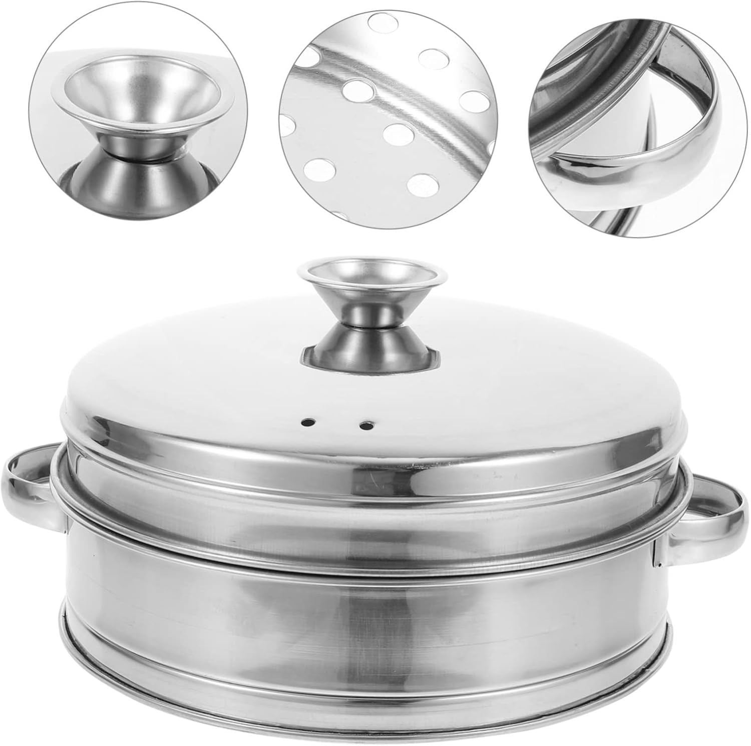 Durable Steaming Basket with Handles for Pot - High-Temperature Resistance - Easy to Clean - Vegetable Steamer