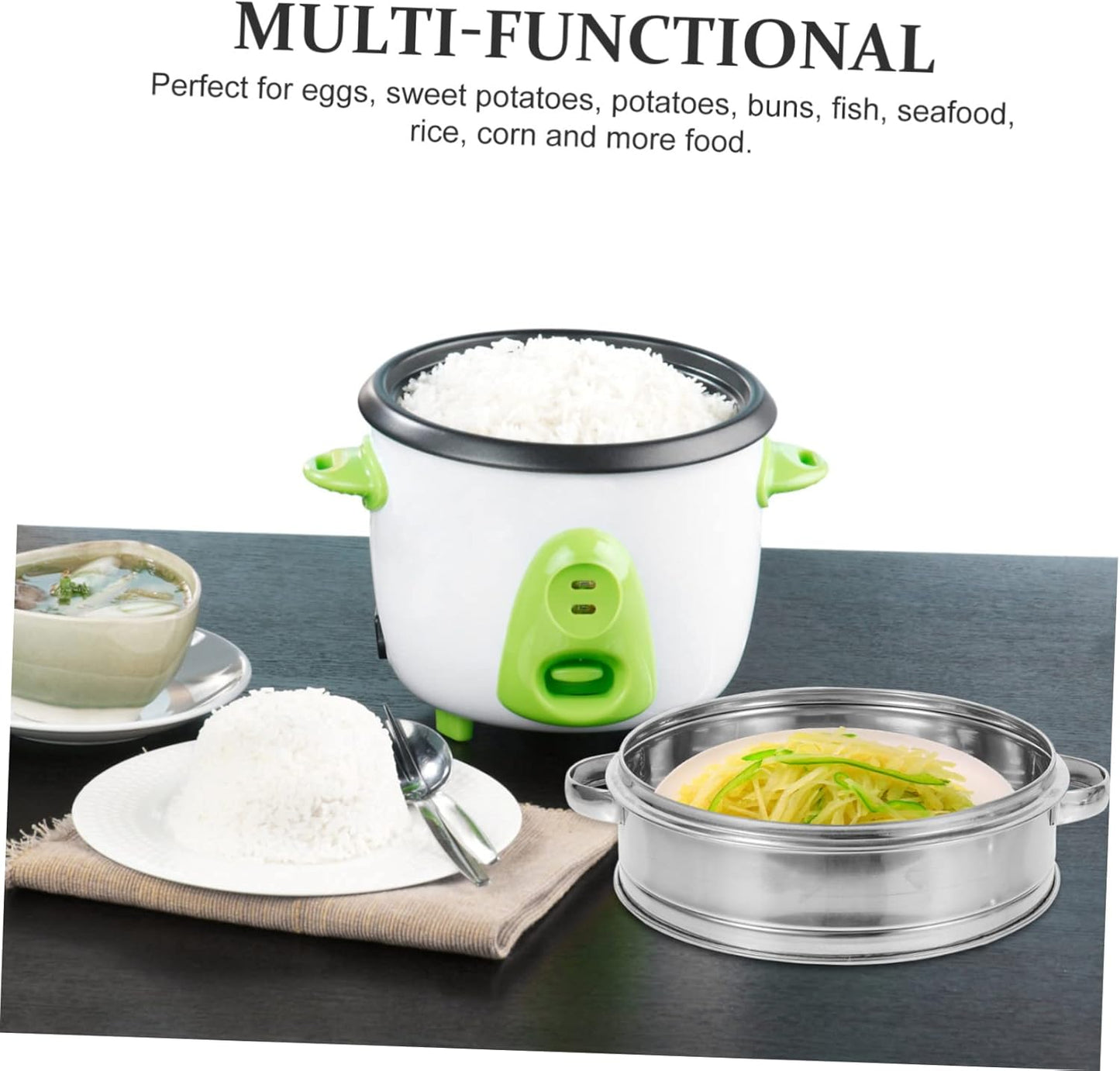 Durable Steaming Basket with Handles for Pot - High-Temperature Resistance - Easy to Clean - Vegetable Steamer