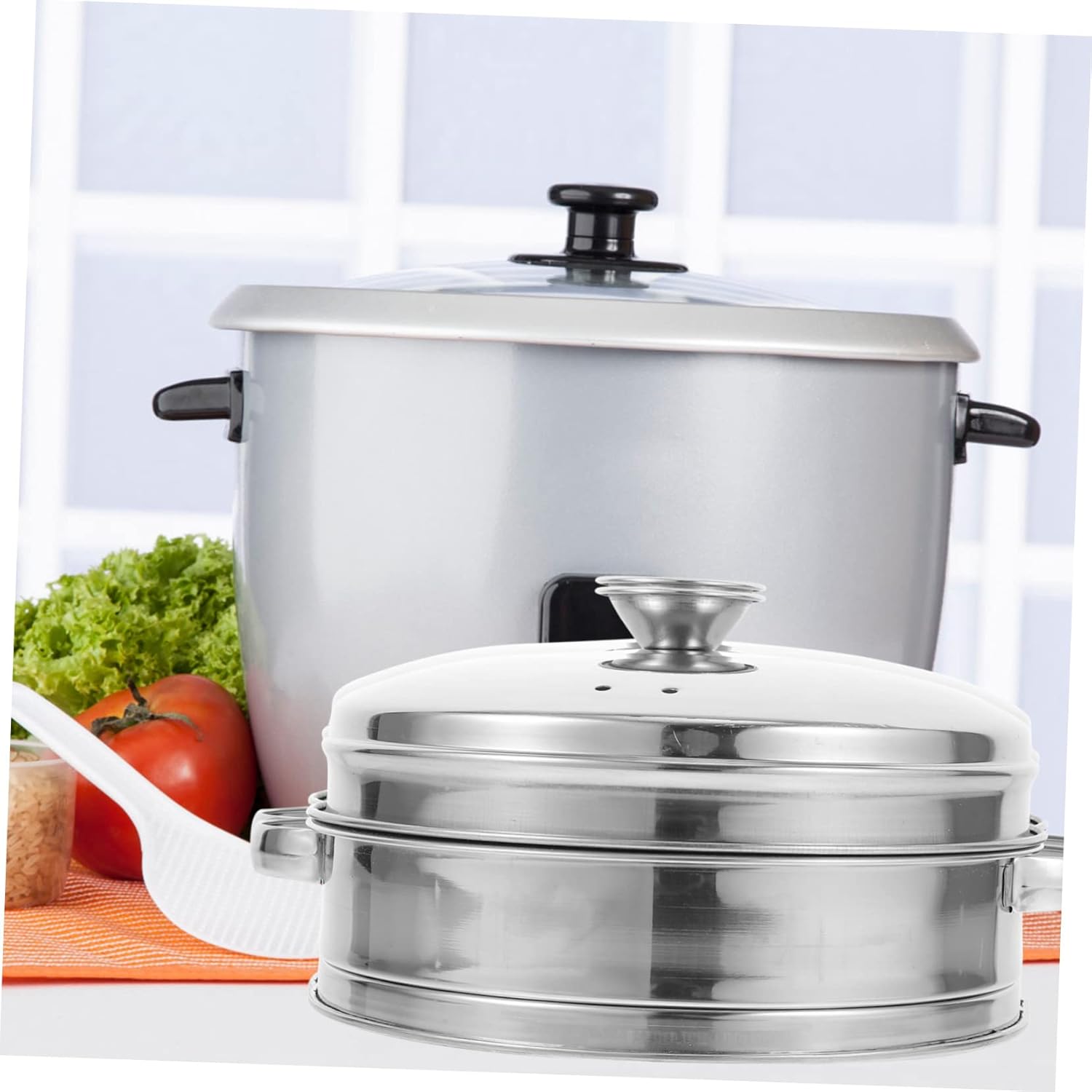 Durable Steaming Basket with Handles for Pot - High-Temperature Resistance - Easy to Clean - Vegetable Steamer