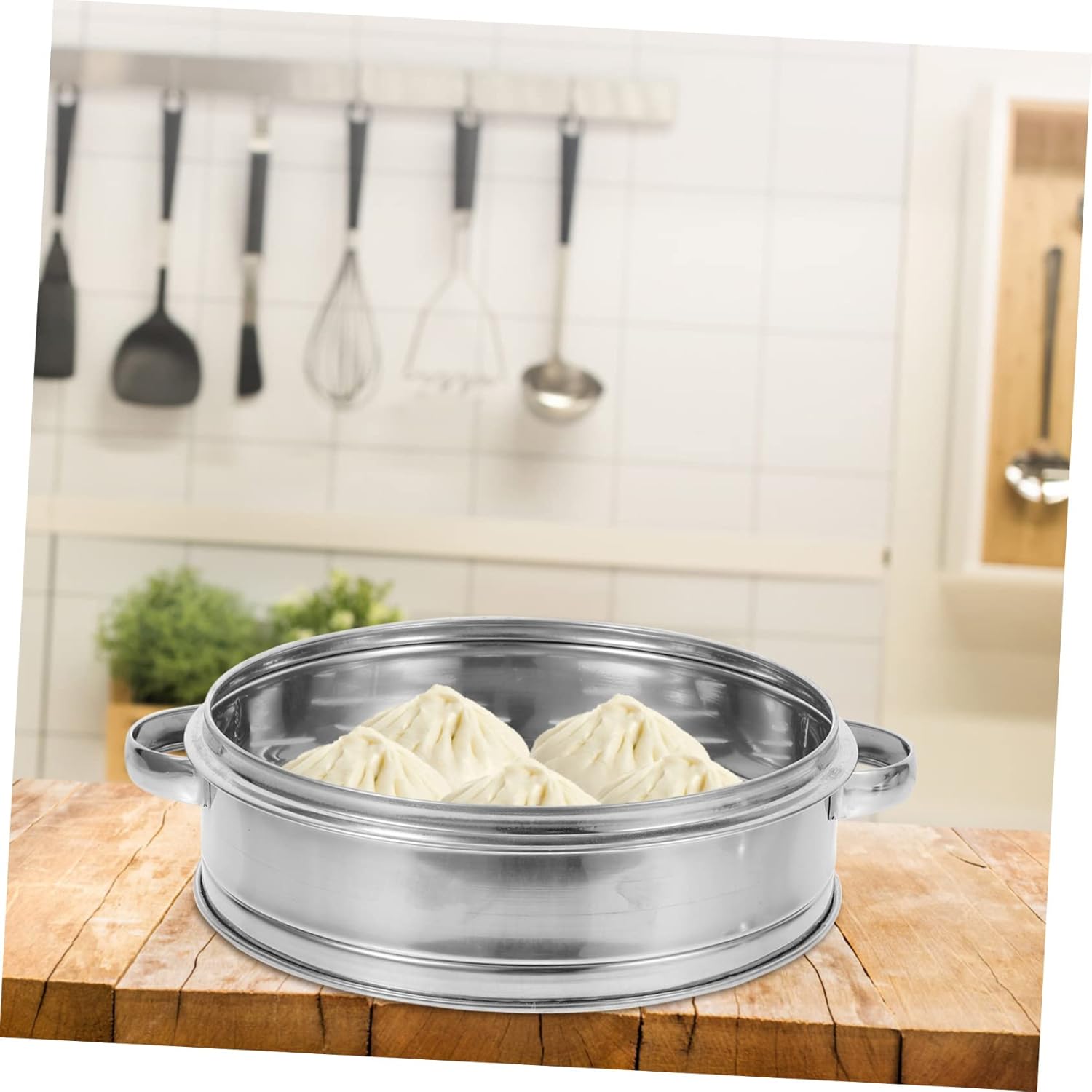 Durable Steaming Basket with Handles for Pot - High-Temperature Resistance - Easy to Clean - Vegetable Steamer