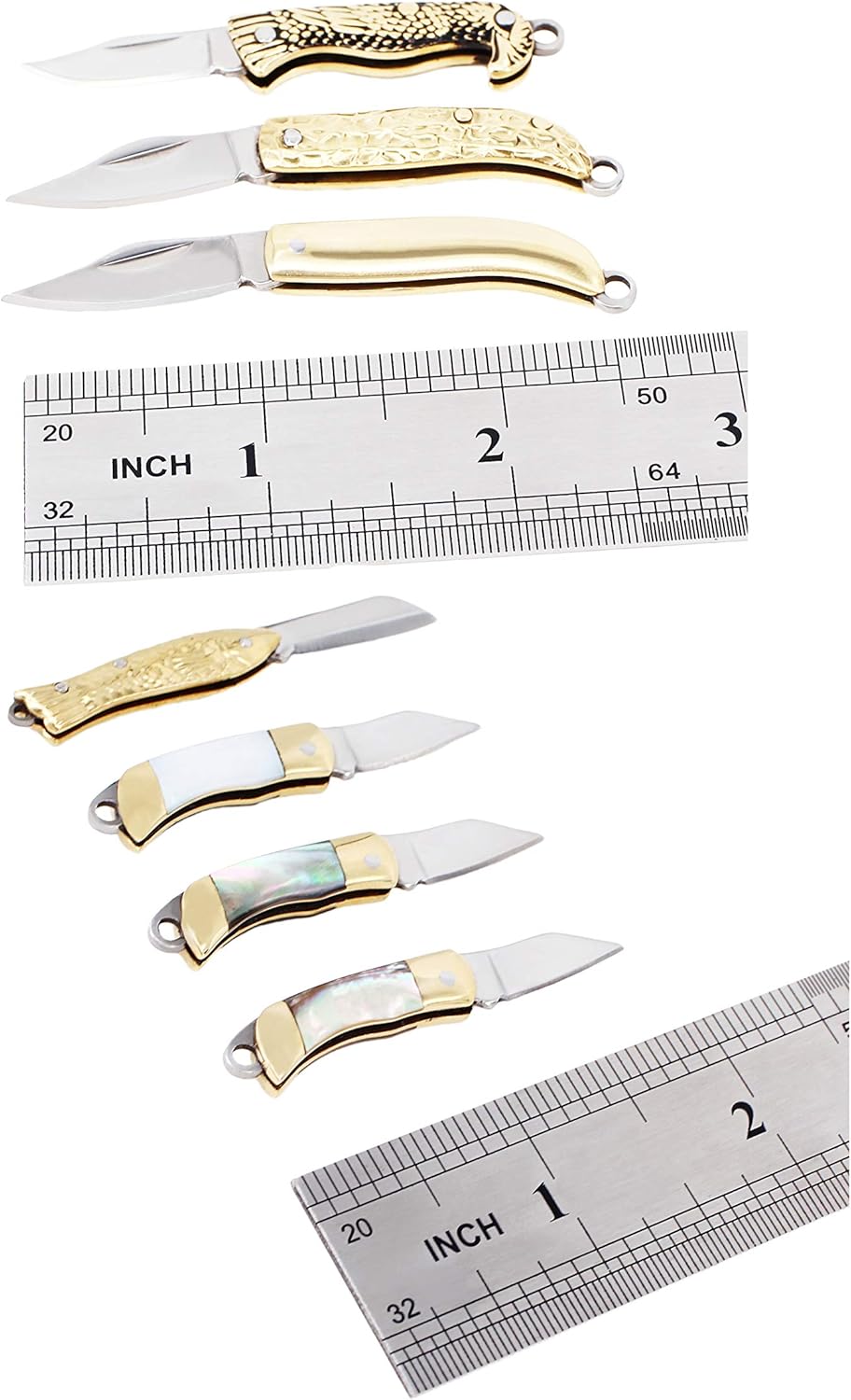 Eastern Delights EDC Mini Multifunction Pocket Knife with Eagle Handle - Ultra Small Cutting Tool