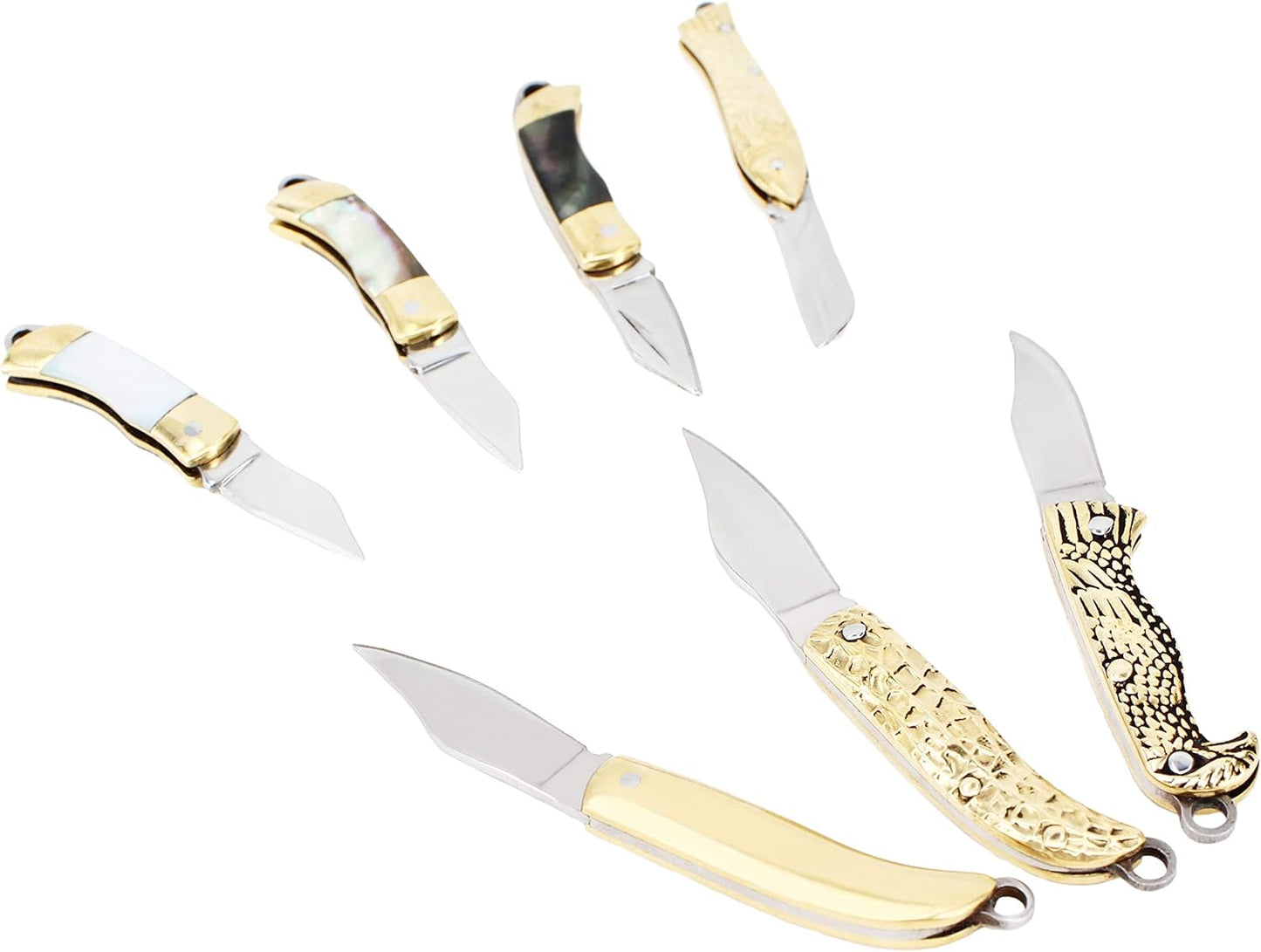 Eastern Delights EDC Mini Multifunction Pocket Knife with Eagle Handle - Ultra Small Cutting Tool