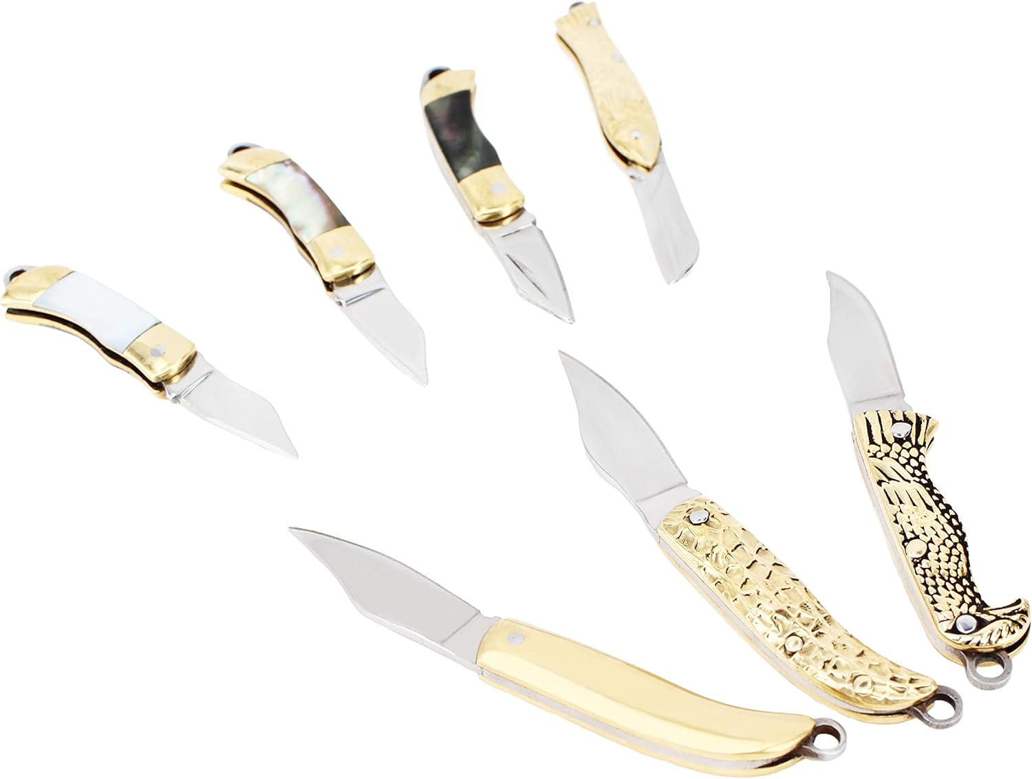Eastern Delights EDC Mini Multifunction Pocket Knife with Eagle Handle - Ultra Small Cutting Tool