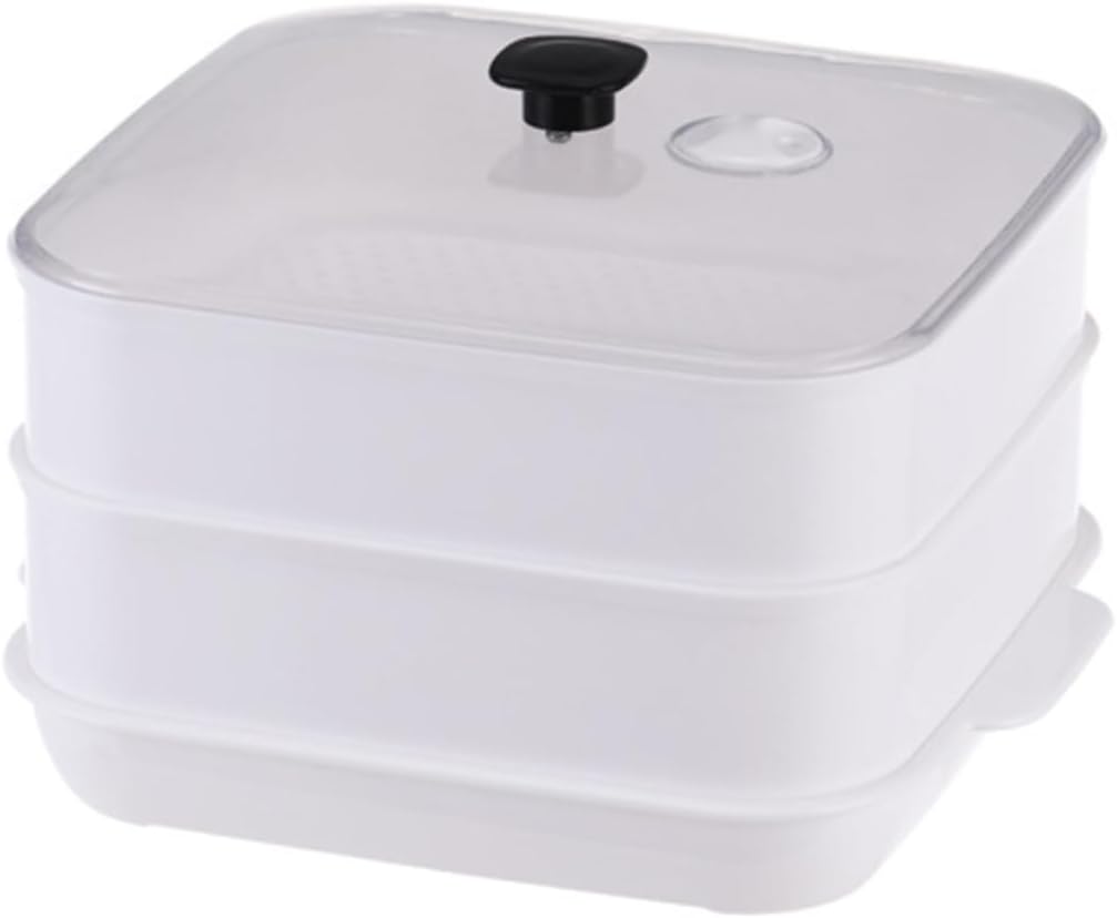 Easy-to-Clean Heating Steamer for Quick & Healthy Cooking with Simple Structure by BRIGHTFUFU