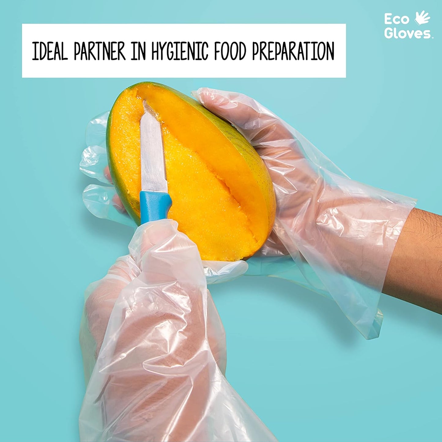 Eco-Friendly Plant-Based Gloves for Food Prep and Cleaning - Compostable and Sustainable