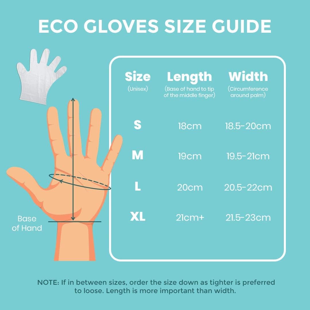 Eco-Friendly Plant-Based Gloves for Food Prep and Cleaning - Compostable and Sustainable