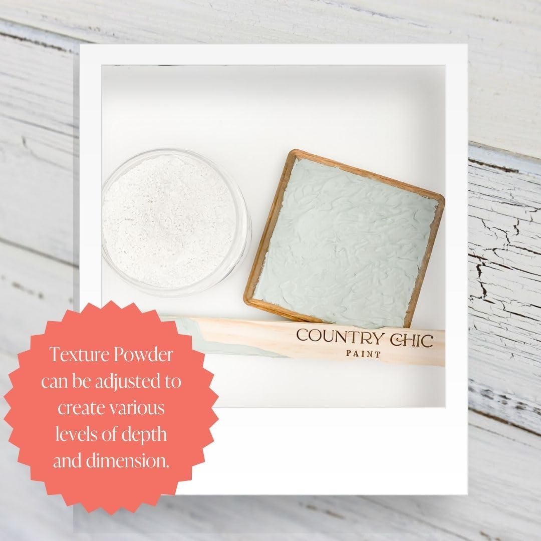Eco-Friendly Texture Powder for Textured Paint & Rustic Furniture Finishes (17 oz)