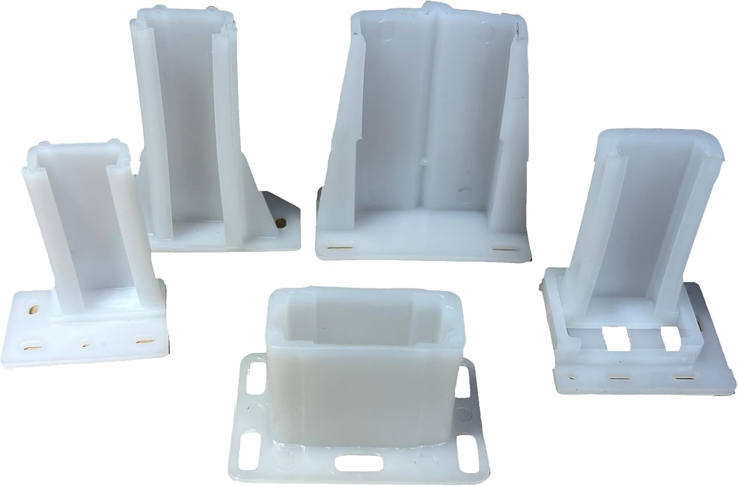 E.H.C Drawer/Cabinet Slide Track Set - Various Sizes Available, Includes All Hardware - 9/16" Width x 1-9/16" Height x 1-9/16" Length