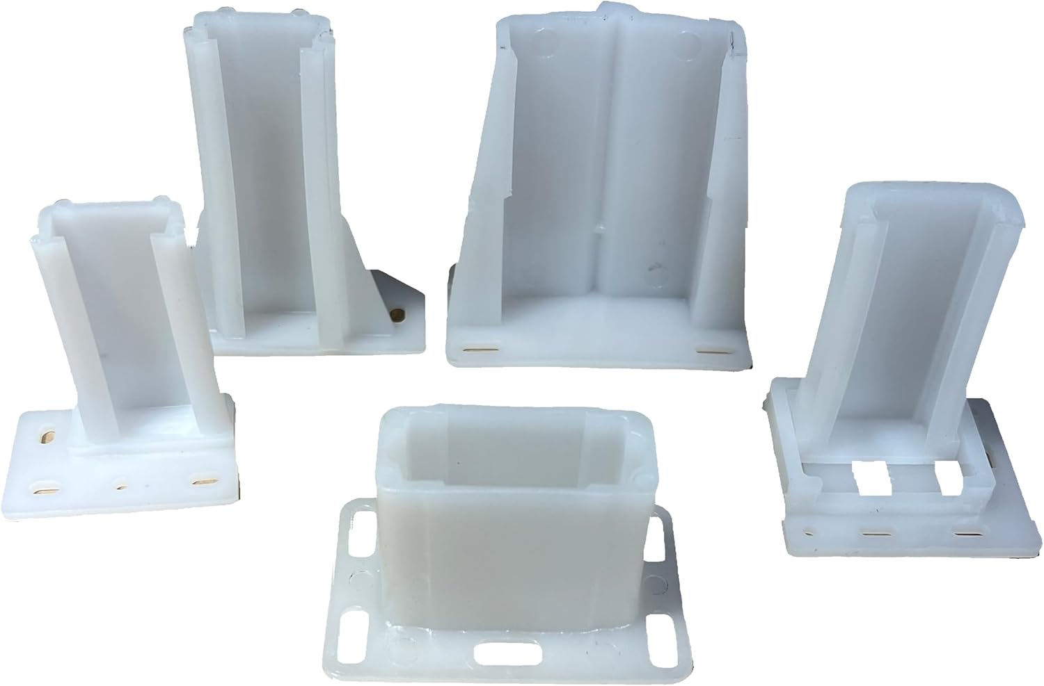 E.H.C Drawer/Cabinet Slide Track Set - Various Sizes Available, Includes All Hardware - 9/16" Width x 1-9/16" Height x 1-9/16" Length