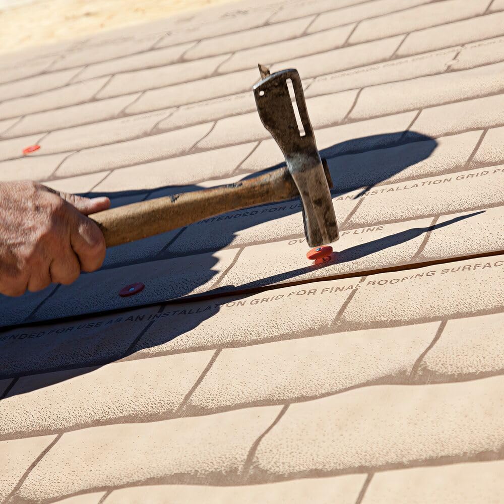 Electro Galvanized Round Plastic Grip-Cap Nail - 3 inch, 1.150 lb - Grip Rite 3PRCAP1