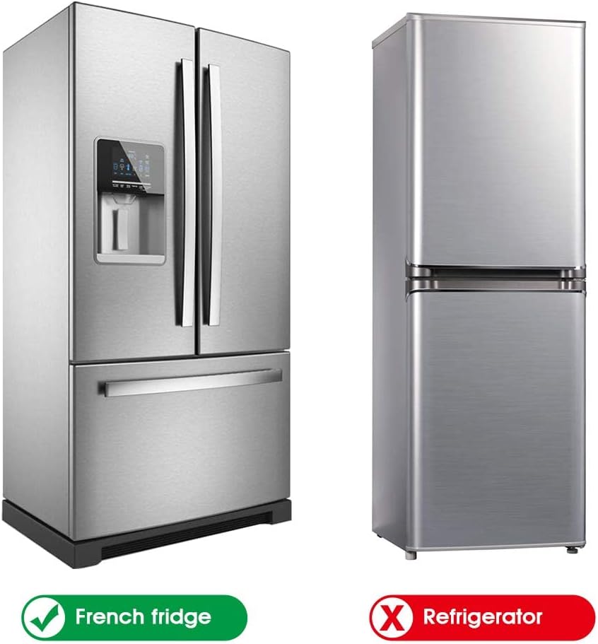 eLinkSmart 40cm Cable Lock for French Door Fridge - Waterproof Refrigerator Lock with Fingerprint Bluetooth App Access