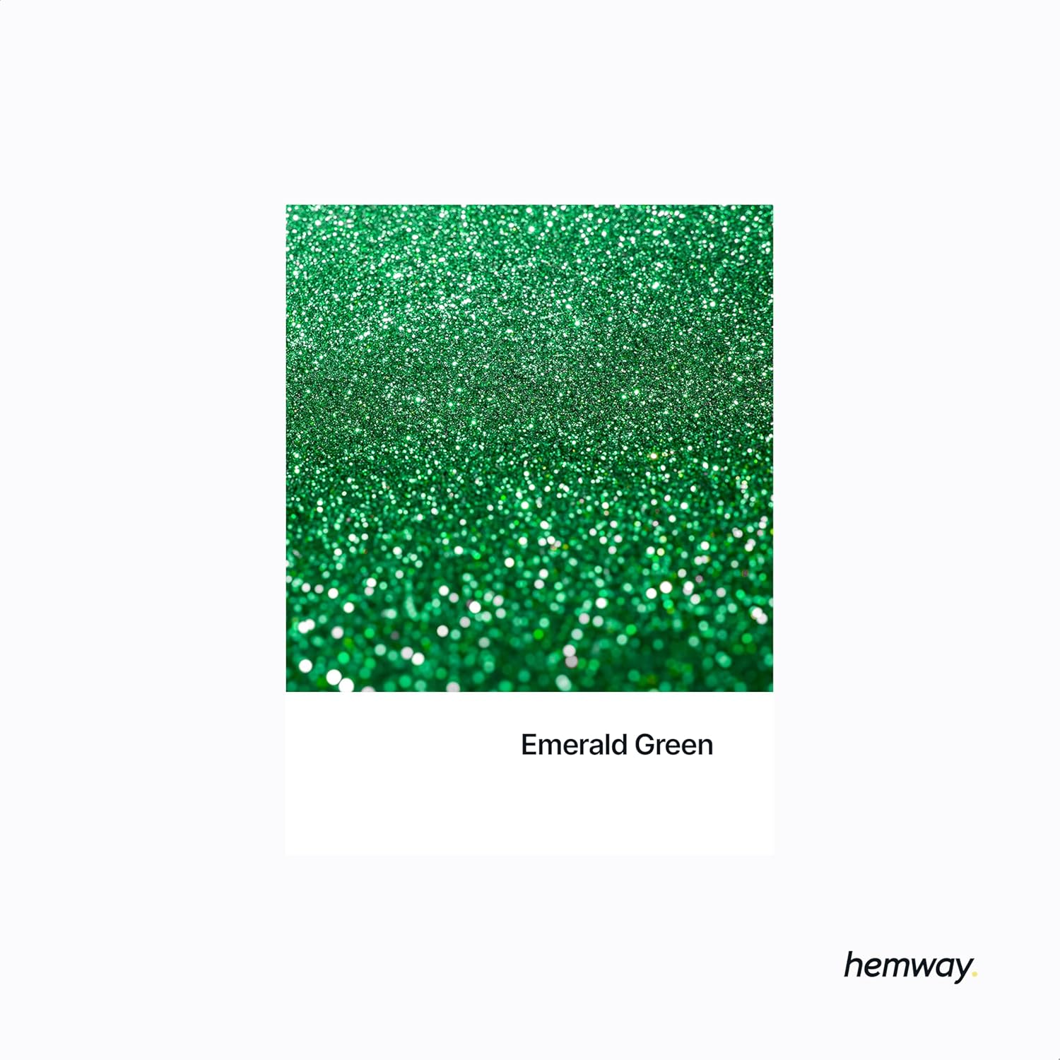 Emerald Green Glitter Paint Additive for Interior & Exterior Walls, Wood, Furniture - 100g / 3.5oz