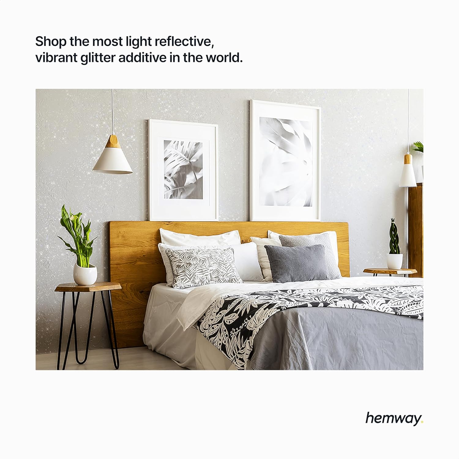 Emerald Green Glitter Paint Additive for Interior & Exterior Walls, Wood, Furniture - 100g / 3.5oz