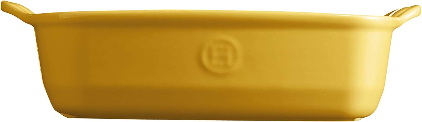 Emile Henry Square Ceramic Baking Pan - Versatile Oven-to-Table Dish for Baking and Serving