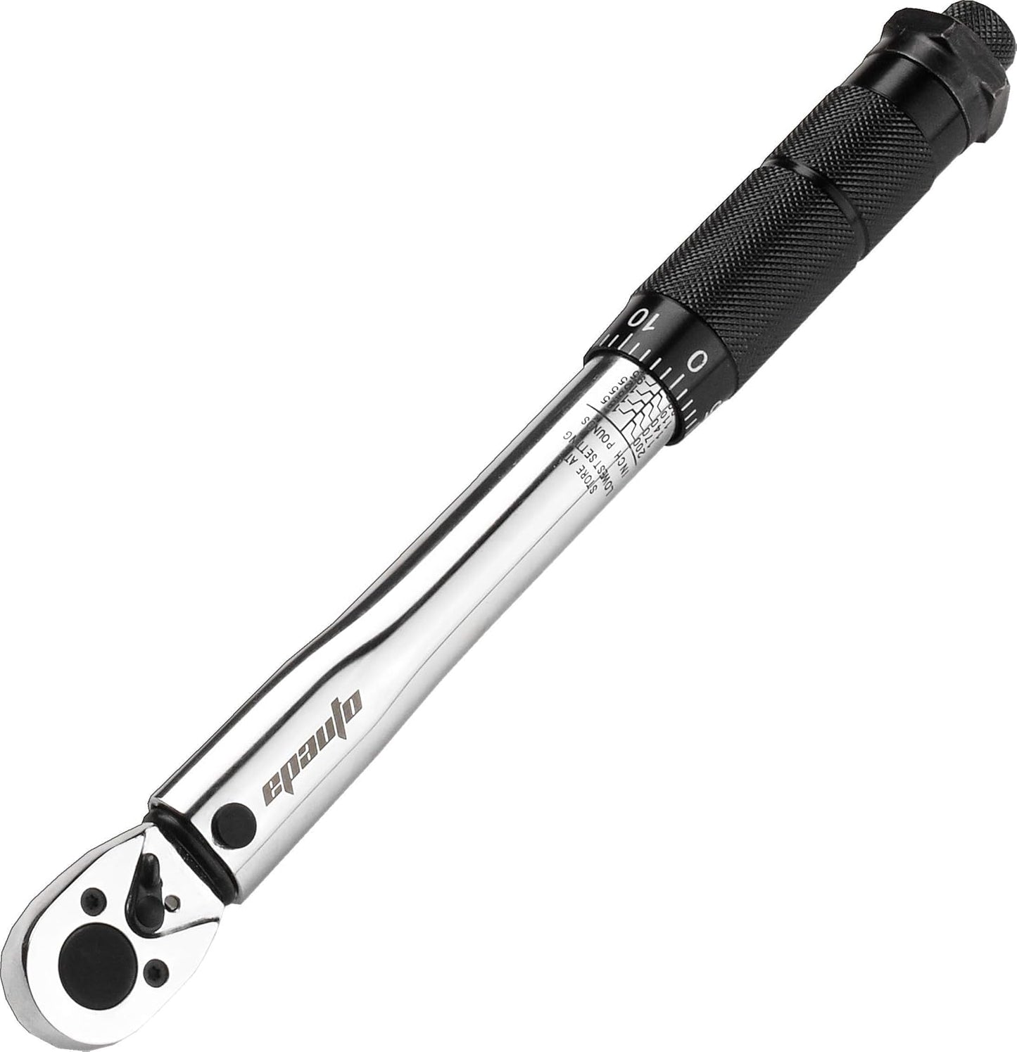 EPAuto 1/4-Inch Drive Click Torque Wrench for Precise Tightening (20-200 in.-lb. / 2.26 ~ 22.6 Nm)