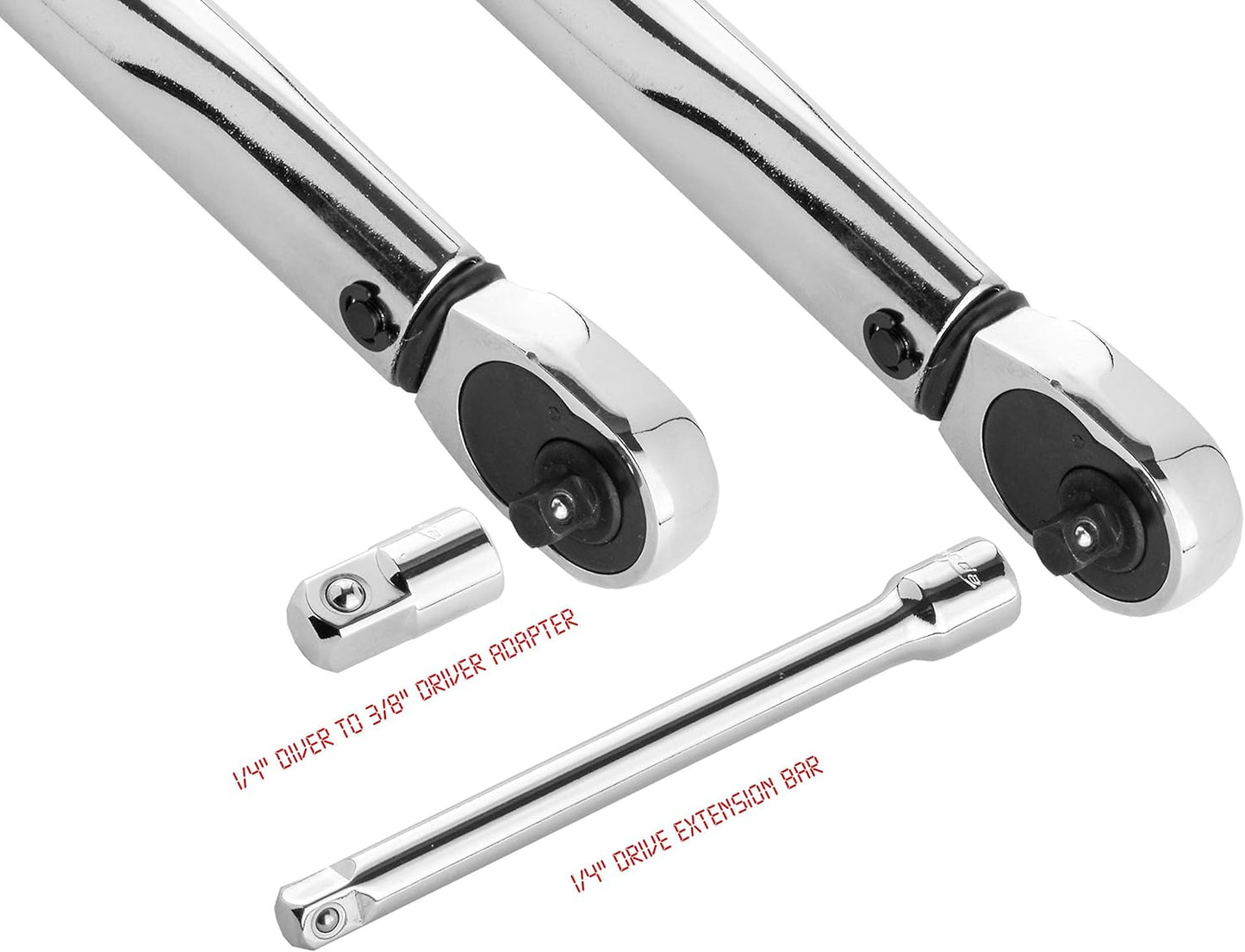 EPAuto 1/4-Inch Drive Click Torque Wrench for Precise Tightening (20-200 in.-lb. / 2.26 ~ 22.6 Nm)