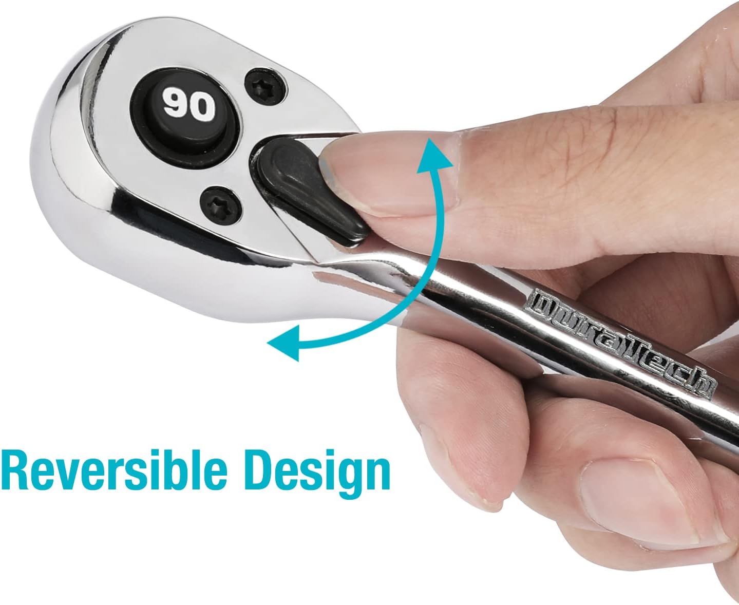 Extendable Ratchet Set with 90-Tooth Drive for Precision Tightening