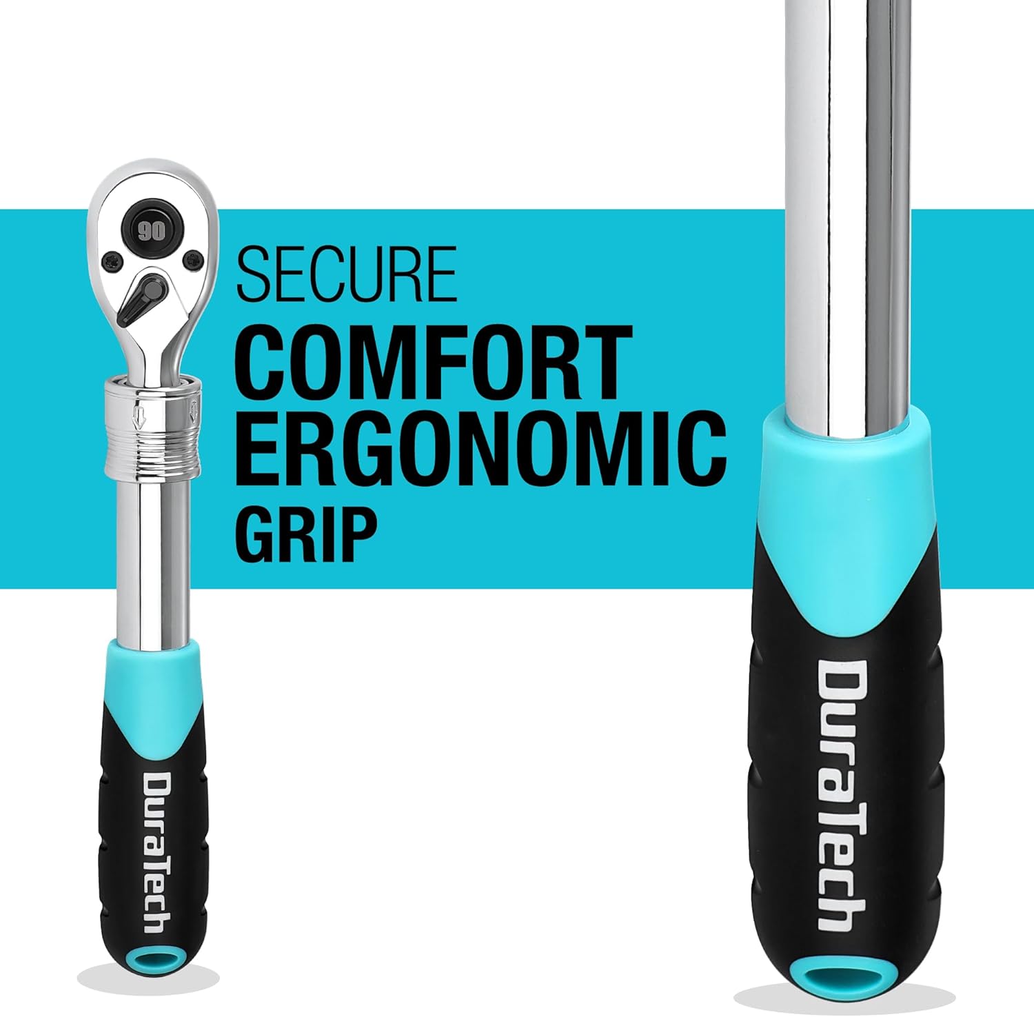 Extendable Ratchet Set with 90-Tooth Drive for Precision Tightening