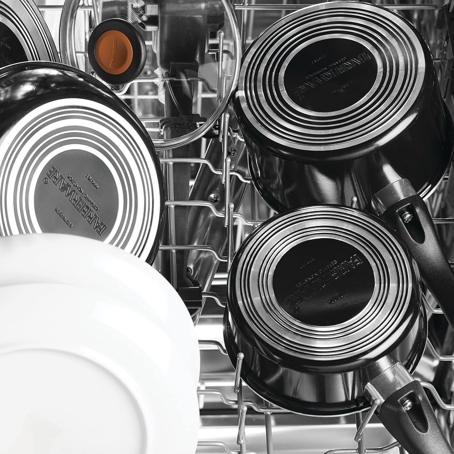 Farberware Glide 10 Inch Black Nonstick Frying Pan Skillet Fry Pan