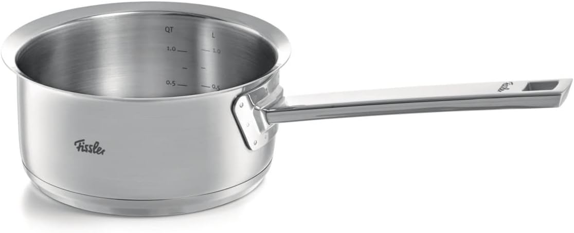 Fissler Original-Profi Collection 5-Piece Stainless Steel Cooking Pot Set - Induction Compatible - Silver