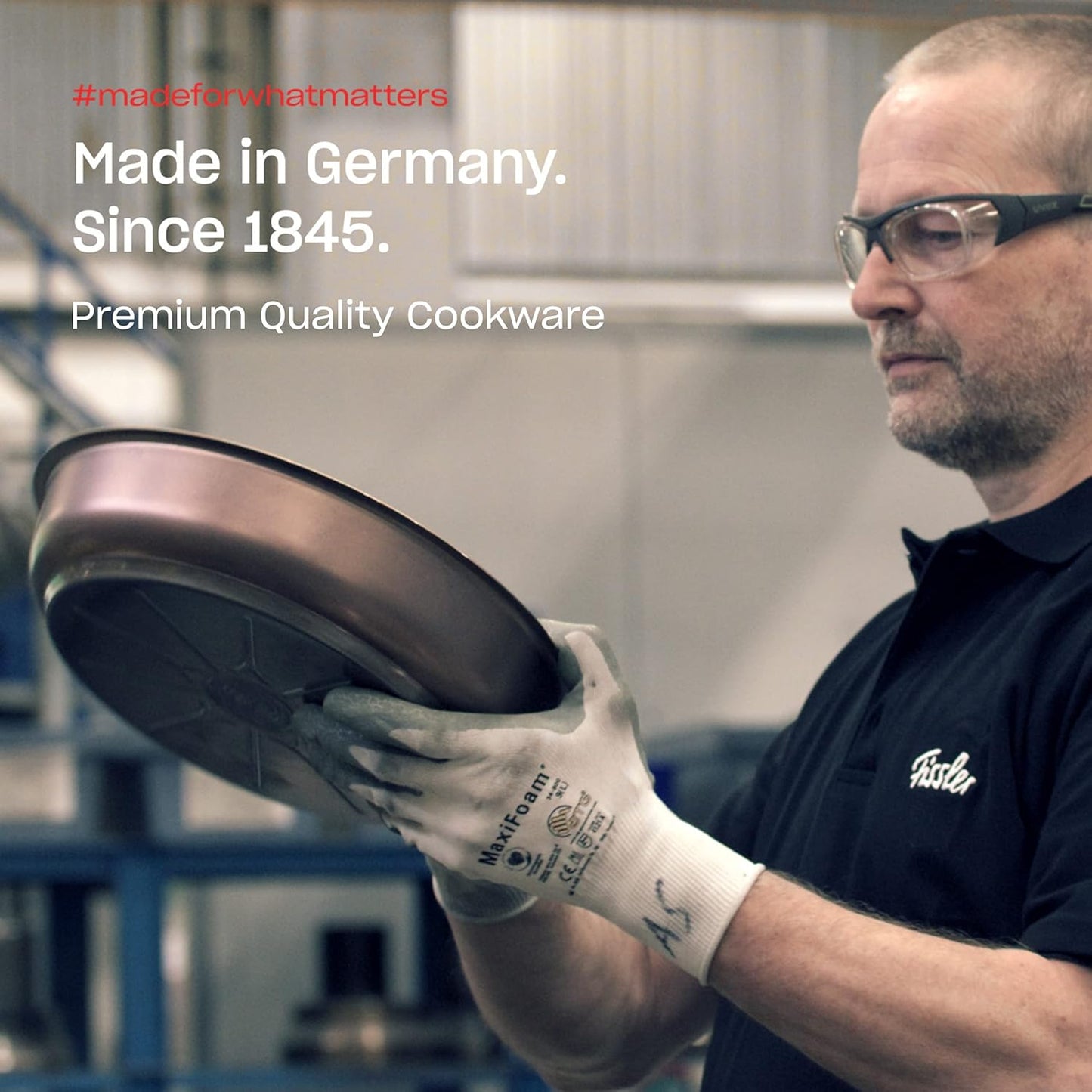 Fissler Original-Profi Collection 9.5 Inch Stainless Steel Frying Pan - Durable and High-Quality