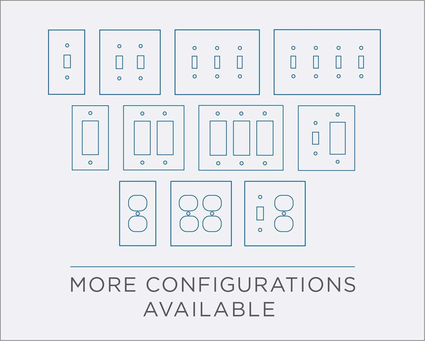 Franklin Brass Classic Beaded Brushed Nickel 2-Gang Wall Plate Cover - Decorative Light Switch Double Switch Plate for Electrical Outlets