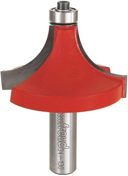 Freud 34-130: 7/8" Radius Rounding Over Bit - 1/2" Shank for Woodworking