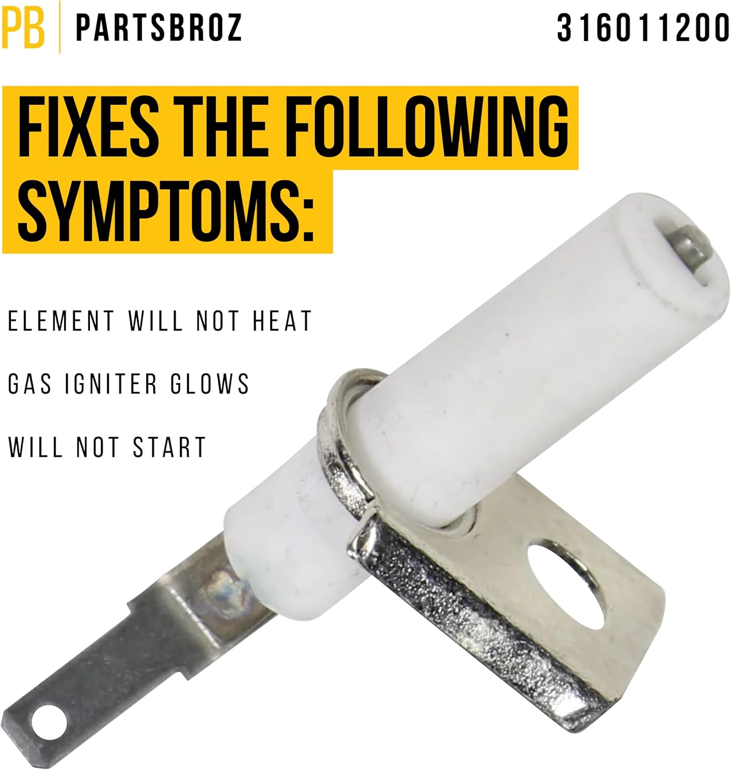Frigidaire Tappan Kenmore Gibson Range Surface Burner Igniter - Replaces AP2123862