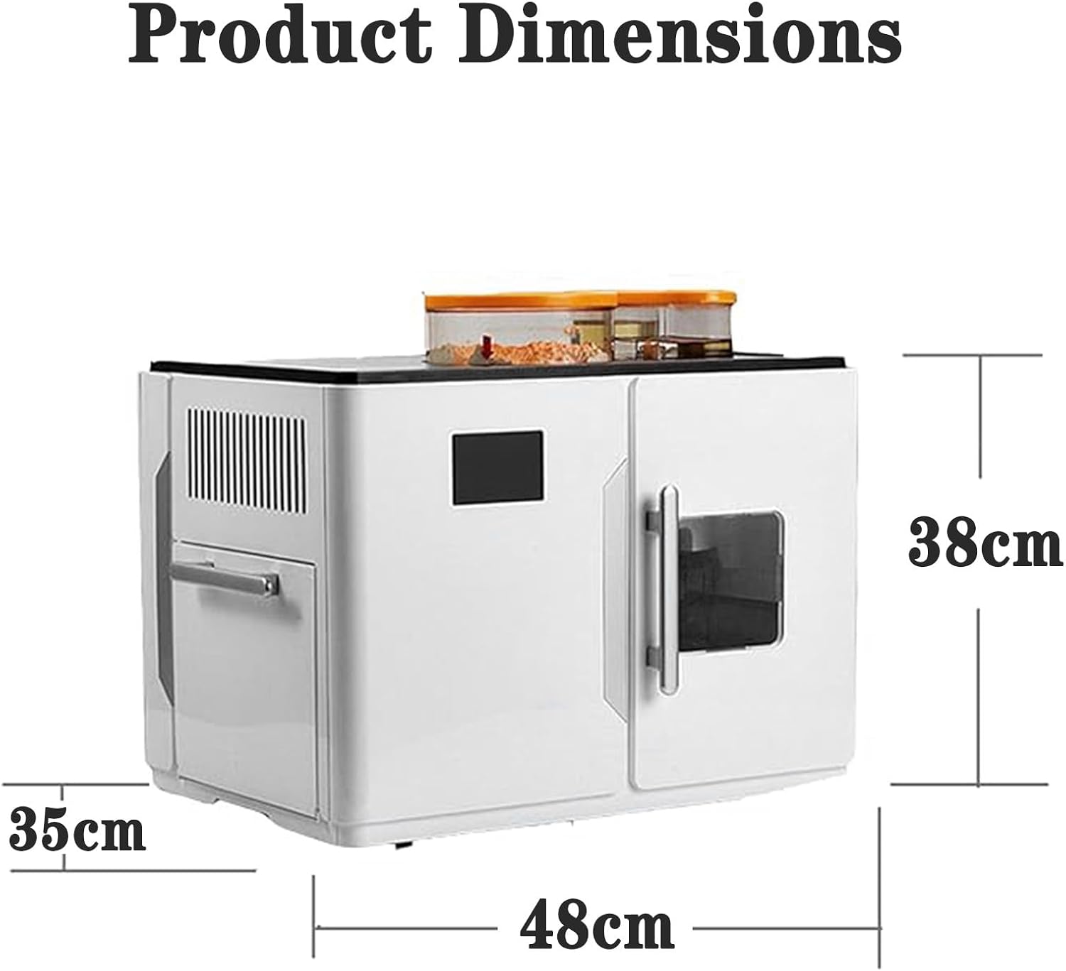 Fully Automatic Roti Maker with Intelligent Touch Screen - Make 20 Pcs in One Go for Chapati, Tortilla, Pancakes - Electric Machine for Dosa, Tawa