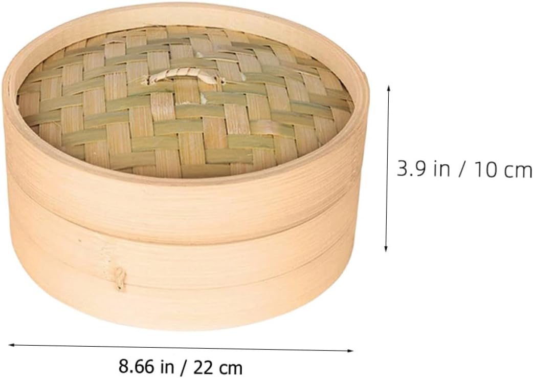 Garneck 1 Set Stackable Kitchen Steamer Lids with Cooling Rack for Mini Rice Cooker and Electric Air Fryer