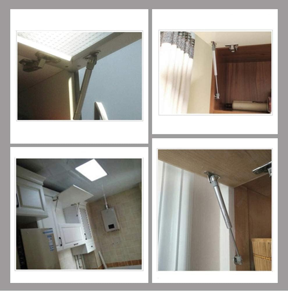 Gas Spring 120N/26lb Soft Close Hinges 2 Pack - Hydraulic Support for Toy Box, Cabinet, Kitchen - Gas Strut Lid Support