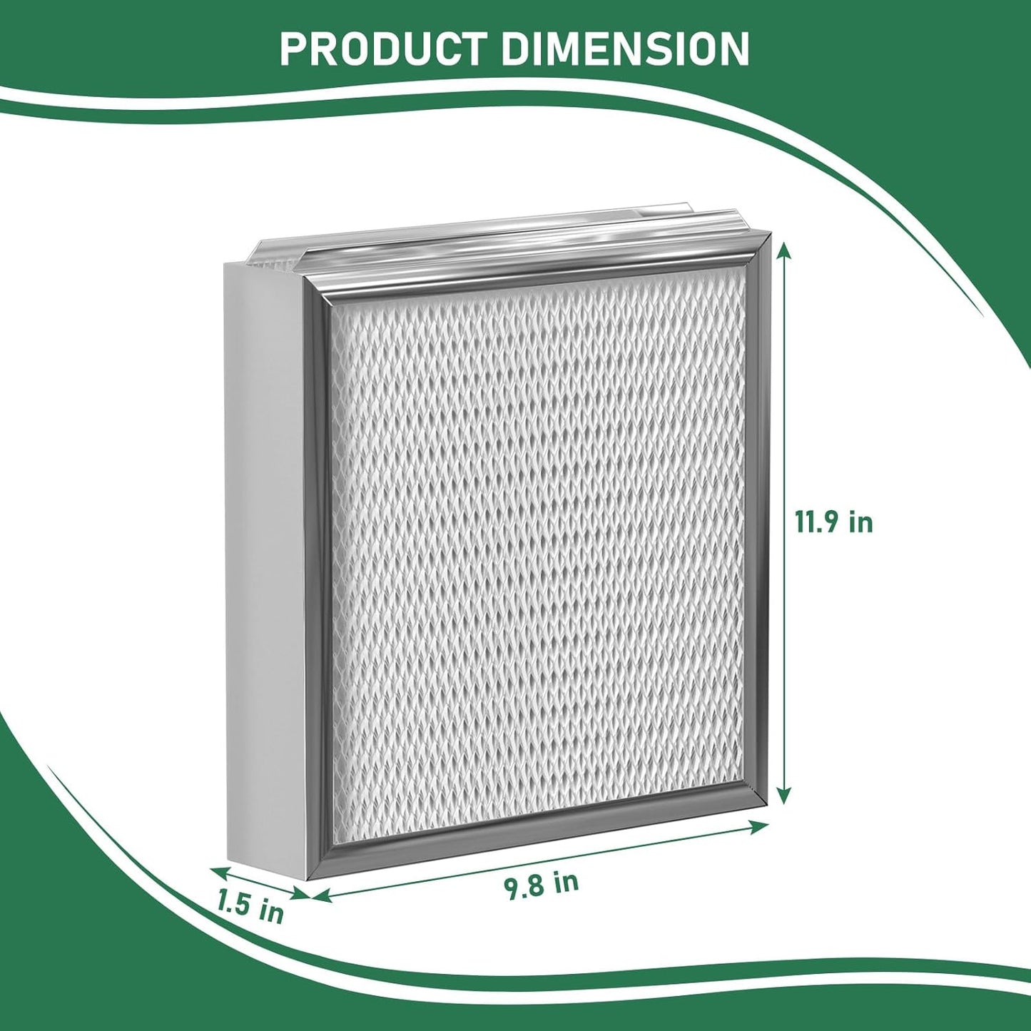 GeneralAire 990-13 G13 Humidifier Replacement Filter Pad for Models 709, 990, 1040, 1042, 1137 - 3 Pack
