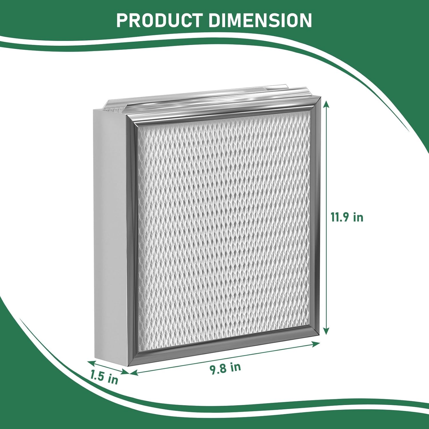 GeneralAire 990-13 G13 Humidifier Replacement Filter Pad for Models 709, 990, 1040, 1042, 1137 - 3 Pack