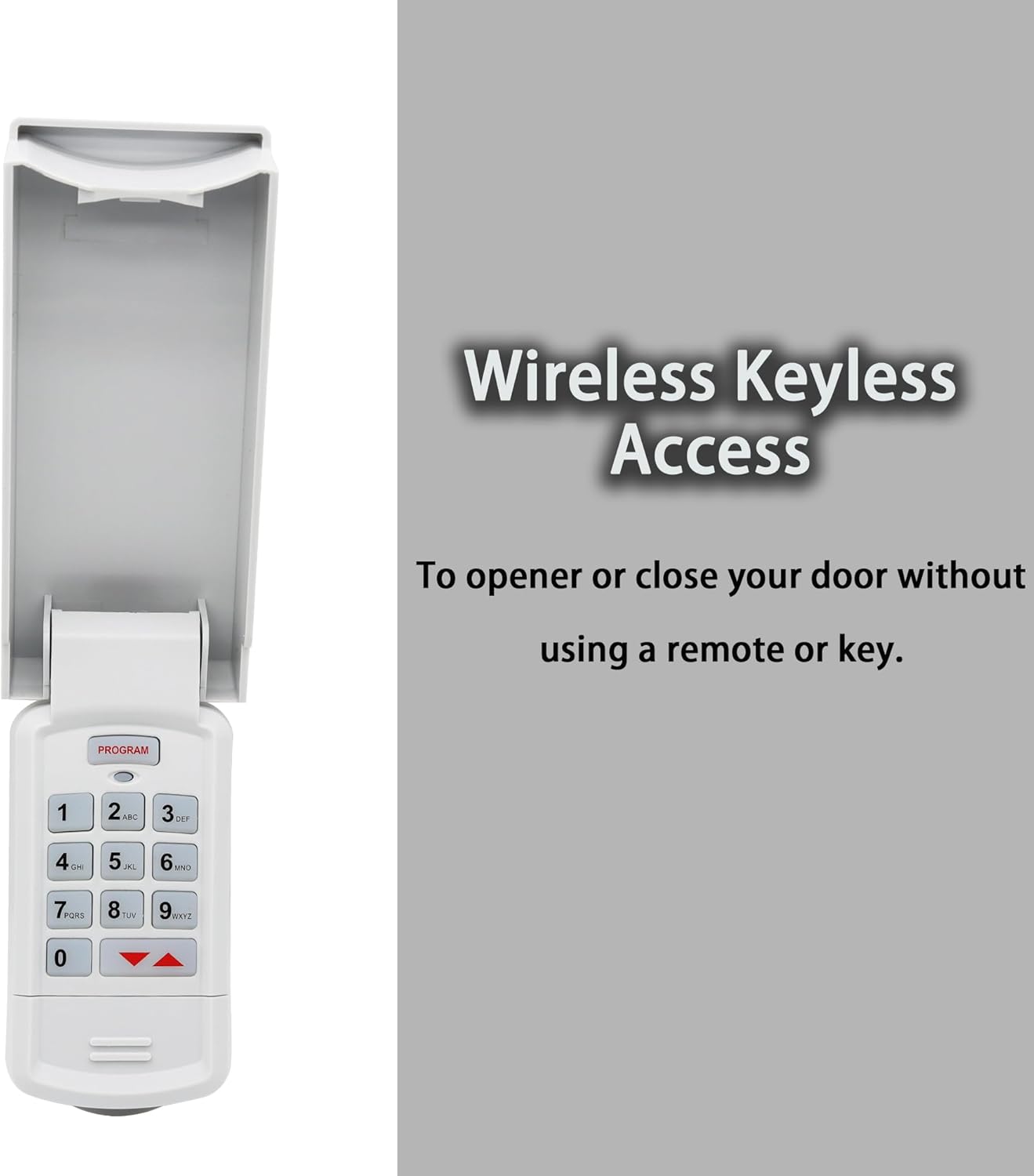 Genie Garage Door Opener Keypad Replacement for All Genie Models - Replace 37332R, GK-BX, OKP-BX, GWKP, and More