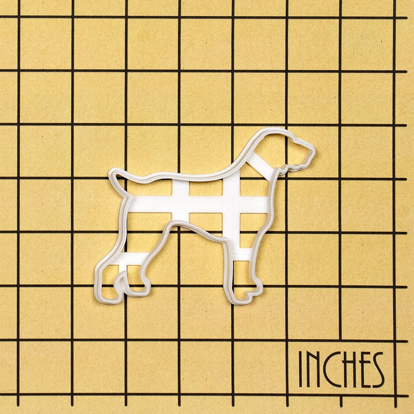 German Shorthaired Pointer Cookie Cutter Set - Face & Silhouette Designs - 2 Pieces by Bakerlogy