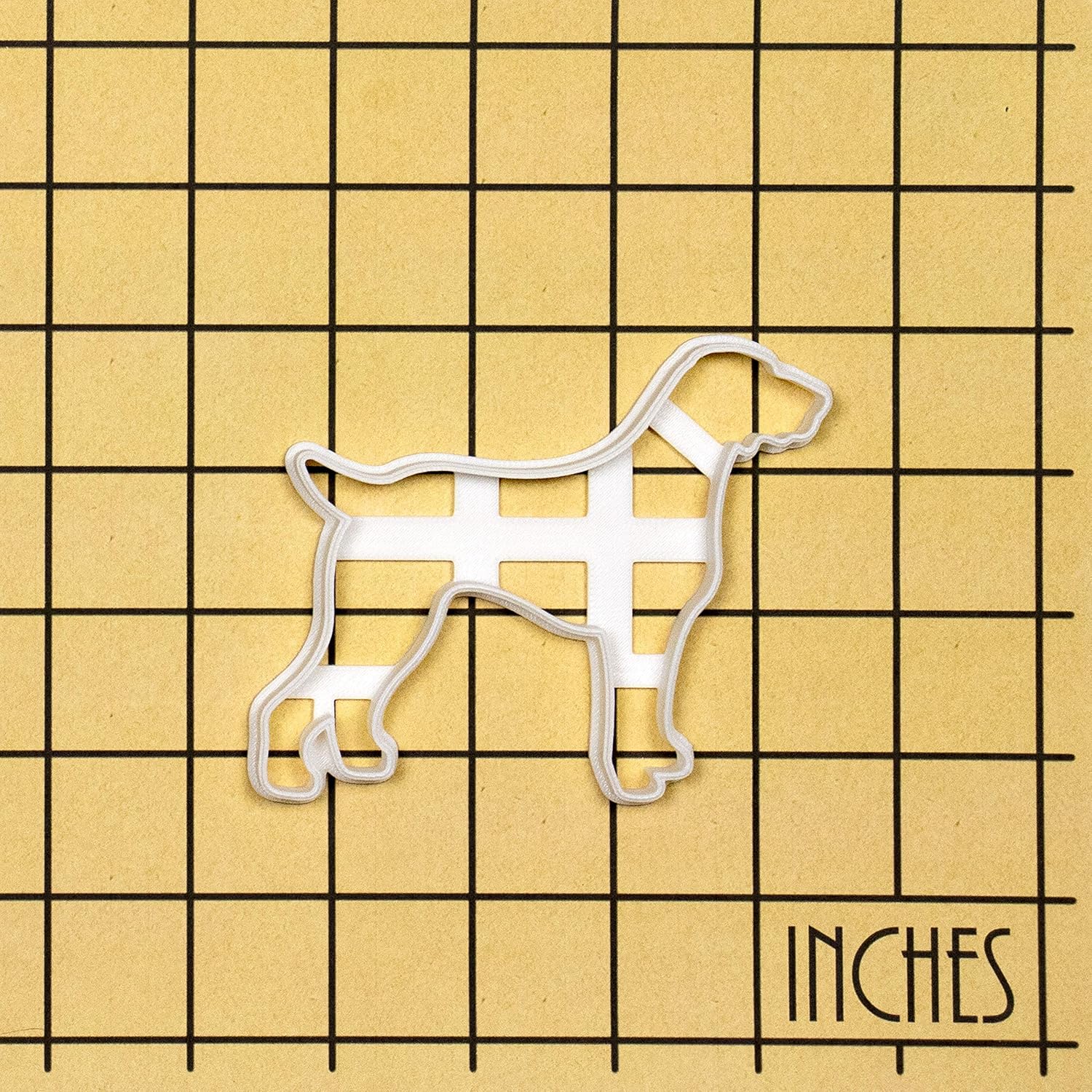 German Shorthaired Pointer Cookie Cutter Set - Face & Silhouette Designs - 2 Pieces by Bakerlogy