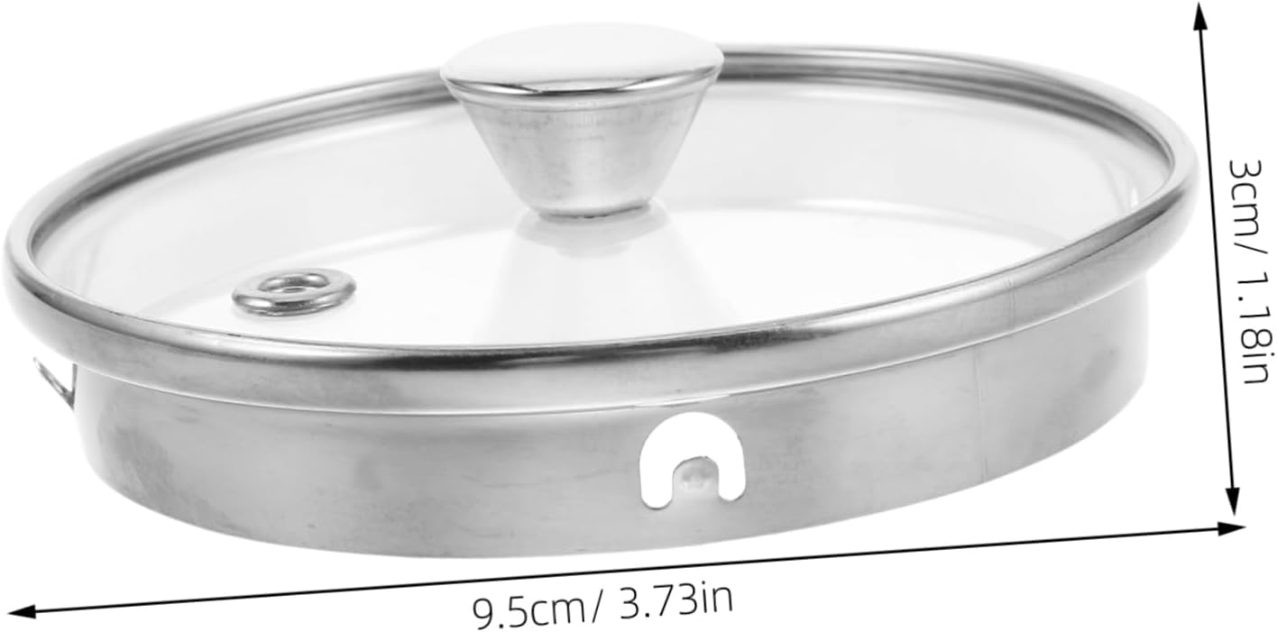 Glass Lid Replacement for Tea Kettles, Saucepans, and Frying Pans - FUNOMOCYA Universal Cover