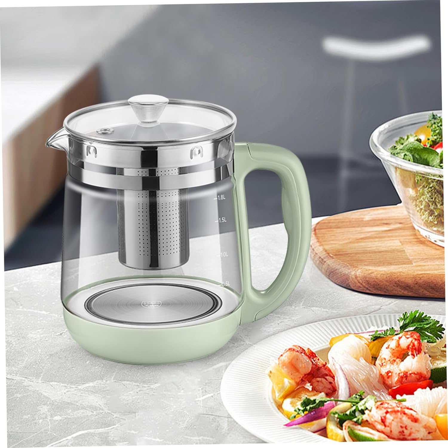 Glass Lid Replacement for Tea Kettles, Saucepans, and Frying Pans - FUNOMOCYA Universal Cover
