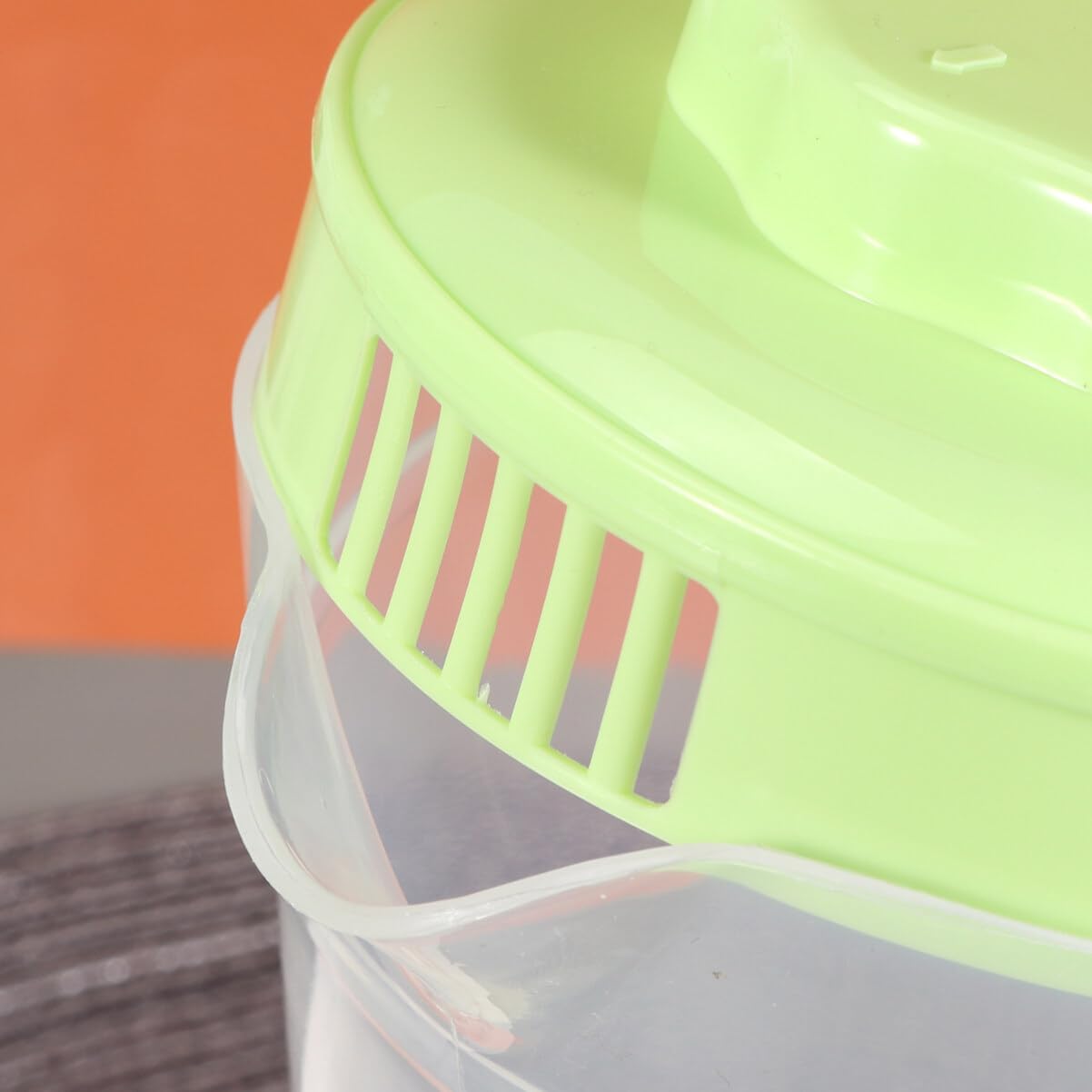 Glass Pitcher with Lid - 1 Piece Cold Beverage Dispenser for Lemonade, Juice, Tea, and Milk - Reusable and Easy to Pour