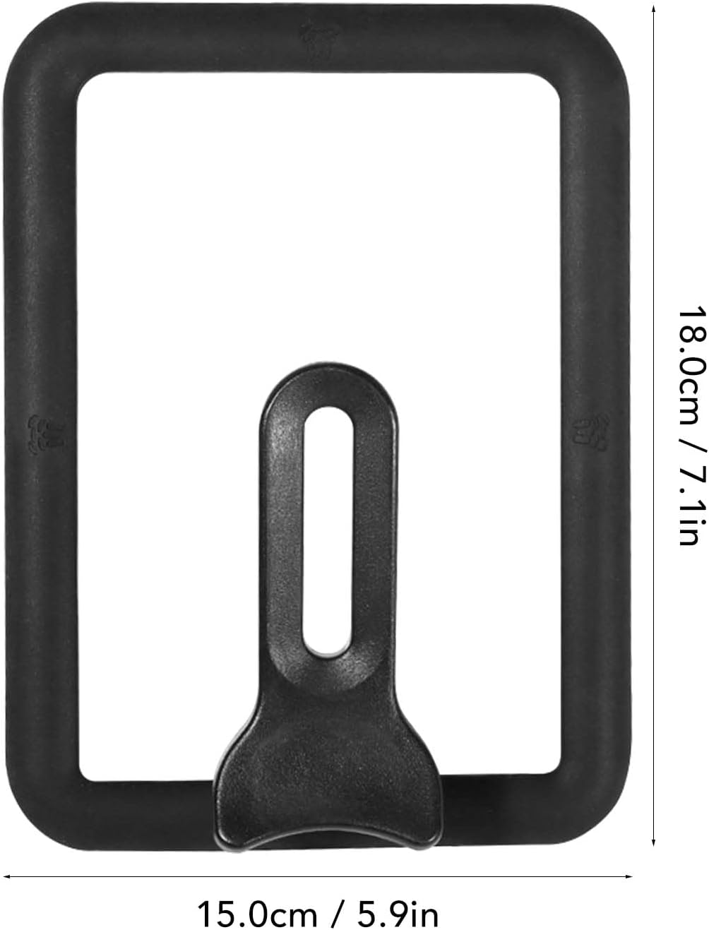 Glass Rectangle Egg Frying Pan Cover Replacement for Tomotato Tamagoyaki Pan - 15 * 18cm Home Kitchen Accessory