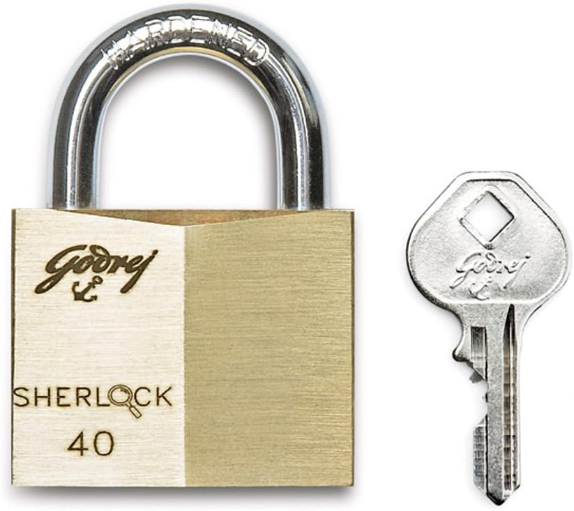 Godrej Sherlock 40mm Heavy Duty Padlock for Maximum Security