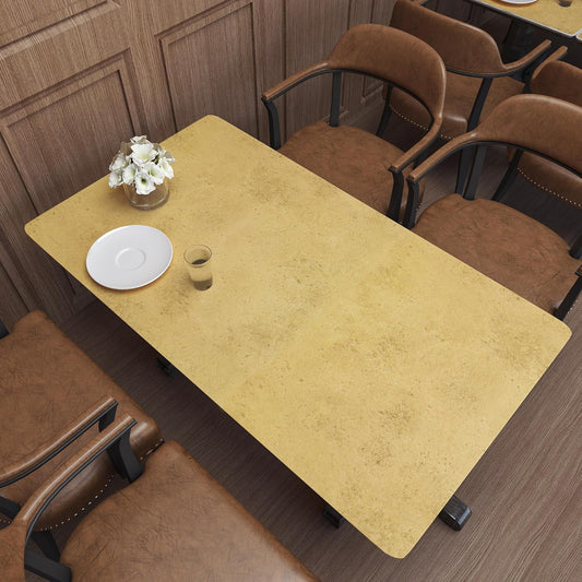 Gold Gray Faux Concrete Contact Paper Peel and Stick Wallpaper 118"x16" - Removable Vinyl Wall Tile Sticker for Kitchen, Bathroom, Gym