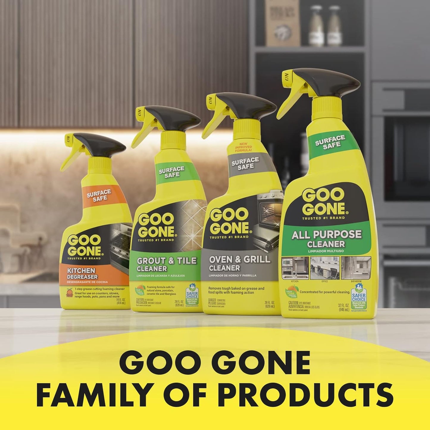 Goo Gone Oven and Grill Cleaner 28 oz - Removes Baked-On Grease Safely