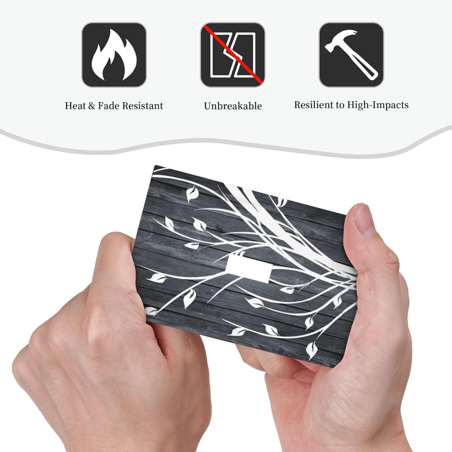 Gray Wood Rustic Farmhouse Tree Single Toggle Light Switch Cover - Decorative Country Wall Plate for Kitchen, Bathroom, Bedroom - 5" x 3